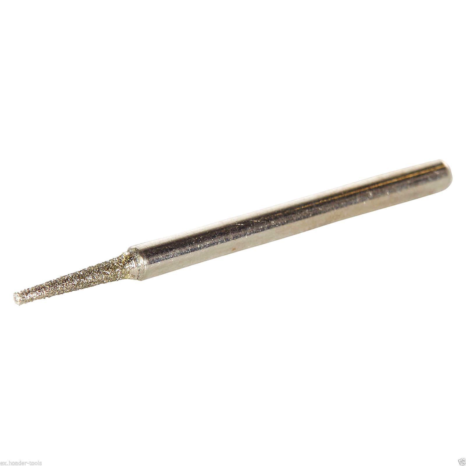 5 DREMEL AUTHENTIC DIAMOND WHEEL POINT BIT 7134 SHANK 1/8″, 3.2 mm