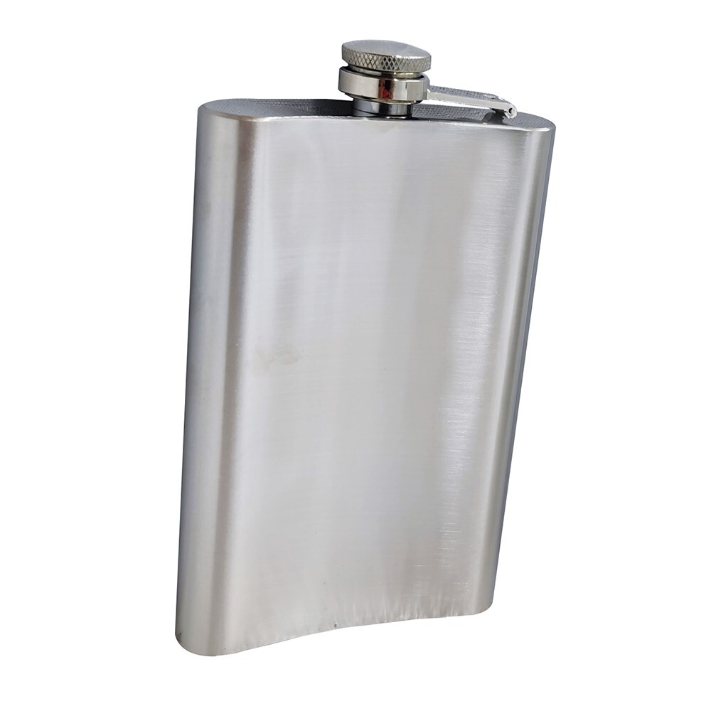10 OZ Alcohol Pocket Flask Whiskey Stainless Flask w/ Portable Funnel 296ml
