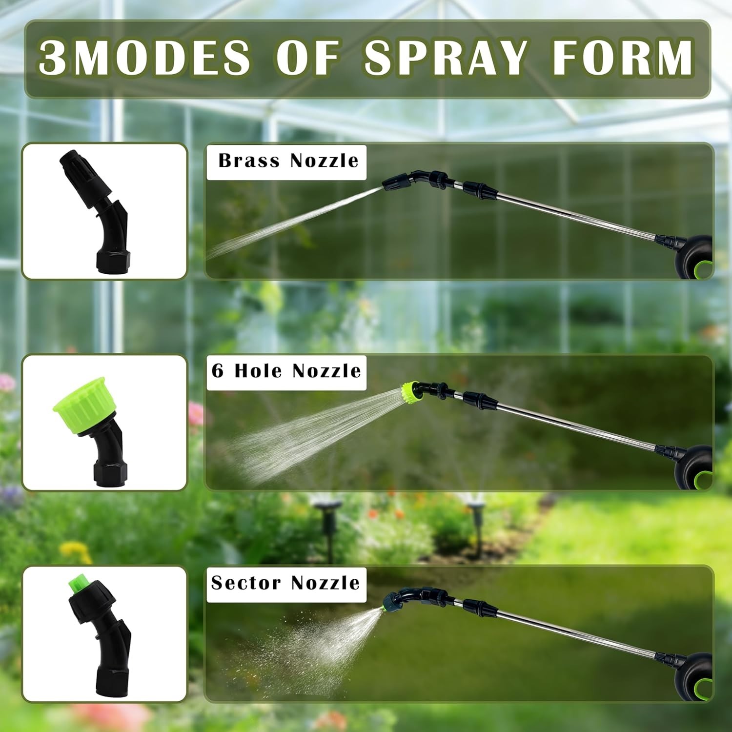 Versatile Battery Powered Garden Sprayer 1.35 Gal – Comfortable & Leak-Free