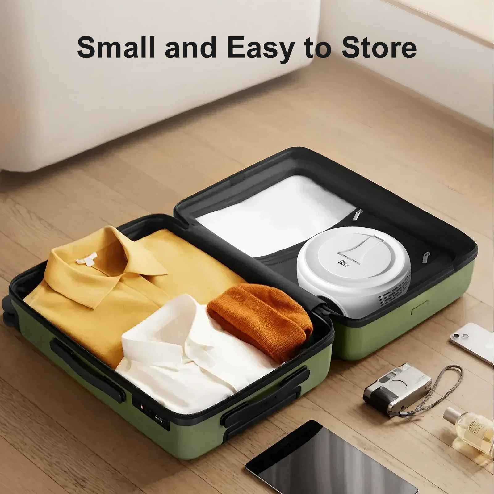 Foldable Portable Clothes Dryer Warm Air Dryer for Apartments RV Small Spaces