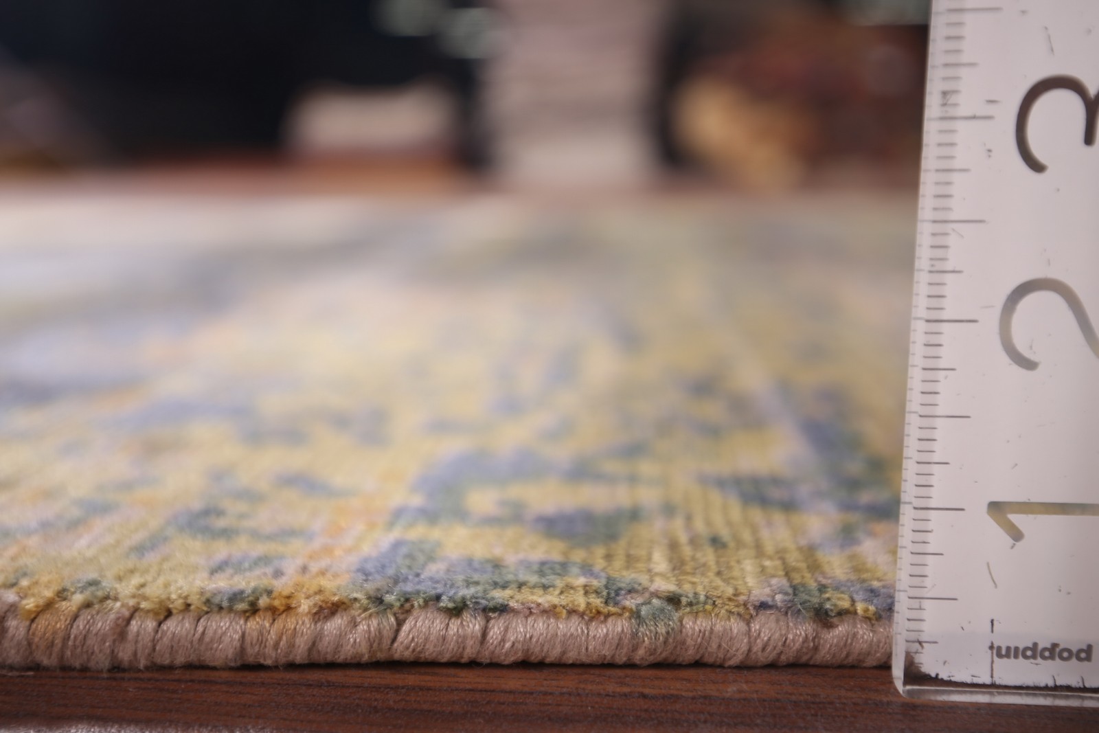 Contemporary Style Abstract Rug 4×7 Hand-knotted Wool Oriental for Any Room