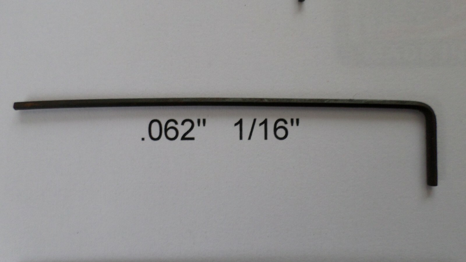 Pick a Small Hex Key Allen Wrench -Mfg USA- .028, .035, .050, .062 1/16, 5/64