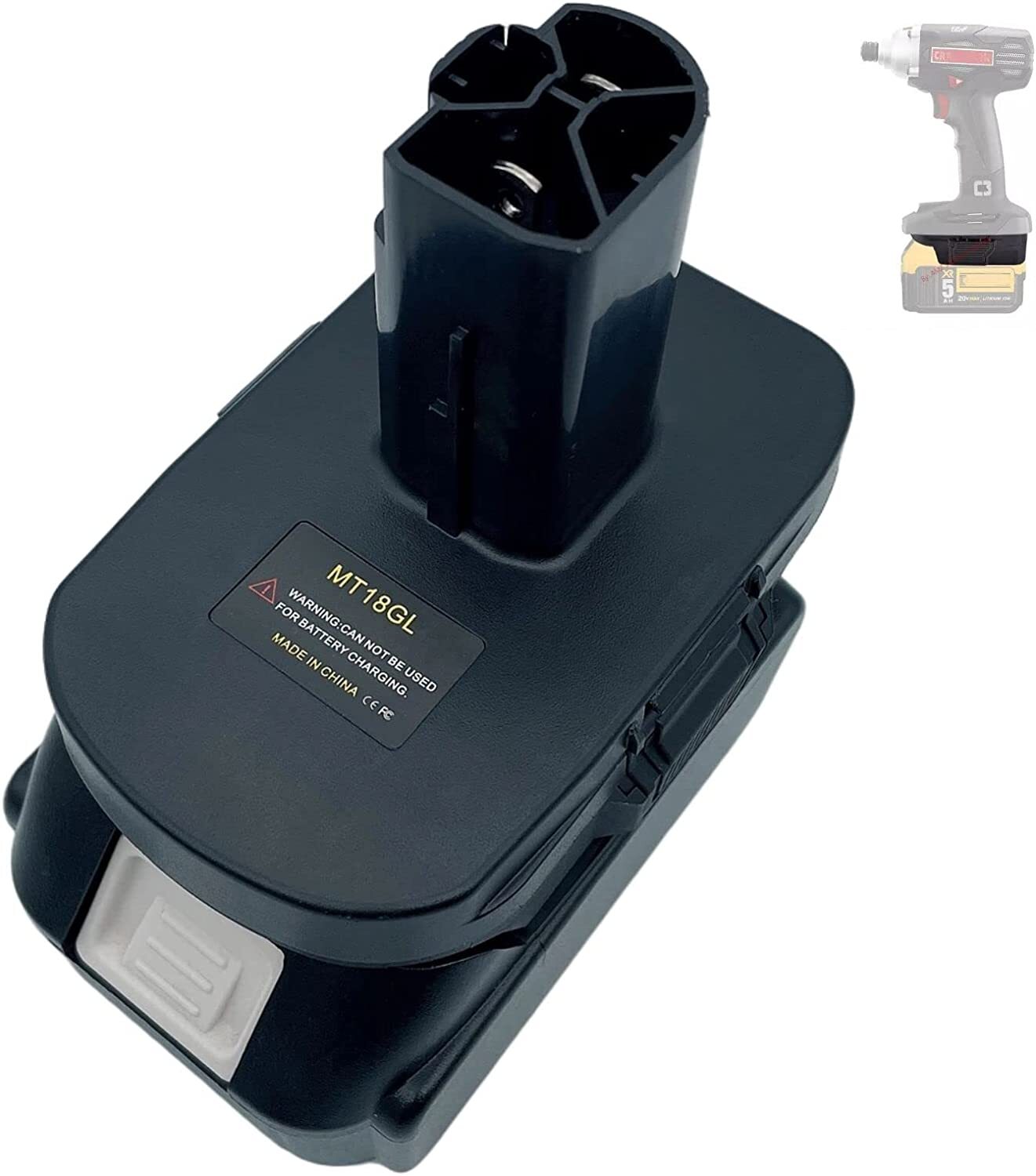 Battery Adapter For Makita 18V Li-ion Battery Convert to For Craftsman 19.2V