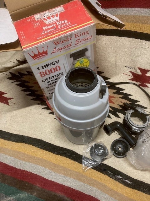Waste King L-8000 1HP 2800RPM 115V Garbage Disposal