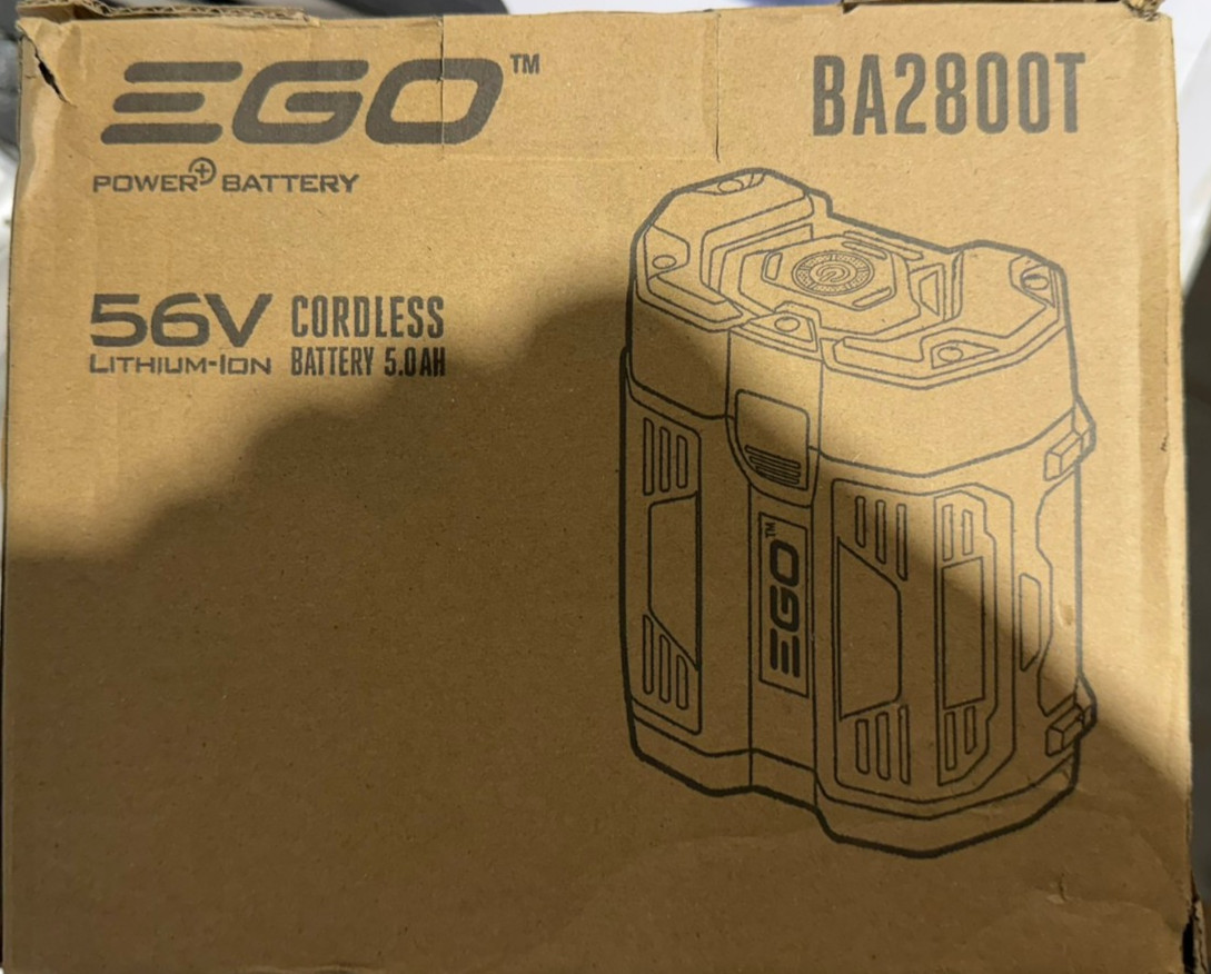 EGO Power+ 56V 5.0Ah Lithium-Ion (Li-Ion) Battery Black BA2800T