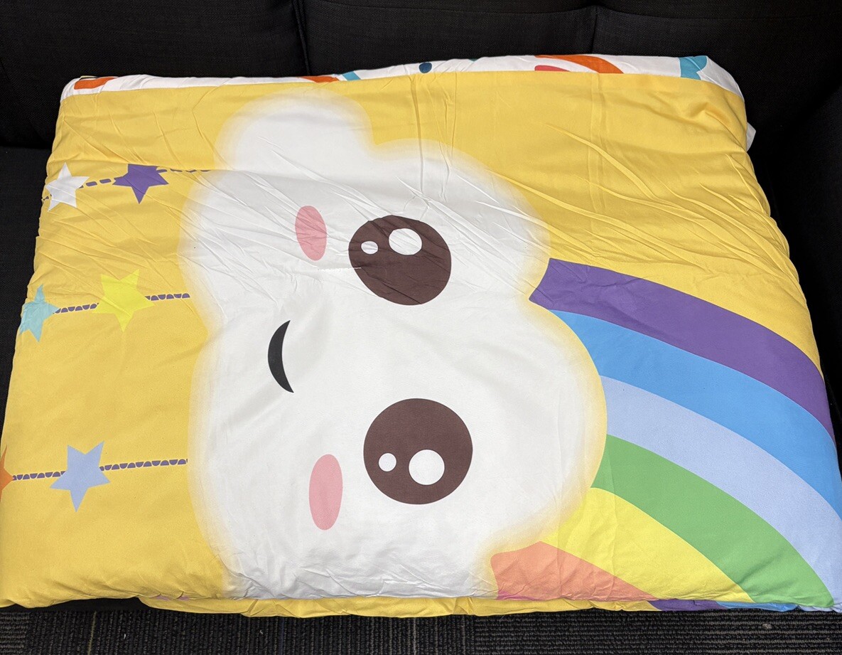 A Nice Night Bedding 6 Pcs Cartoon Rainbow Bedding Set