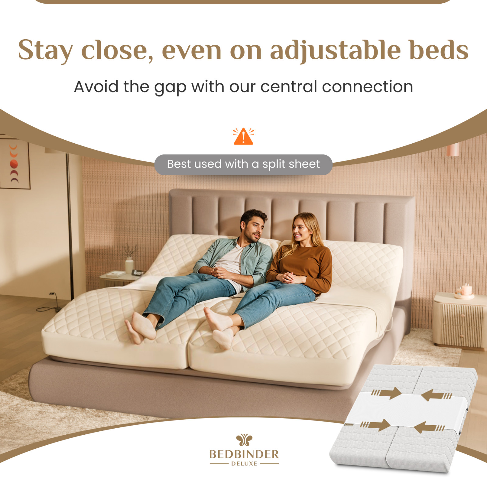 Bed Bridge ** BedBinders | Bed Gap Filler and Mattress Gap Filler – Twin to King