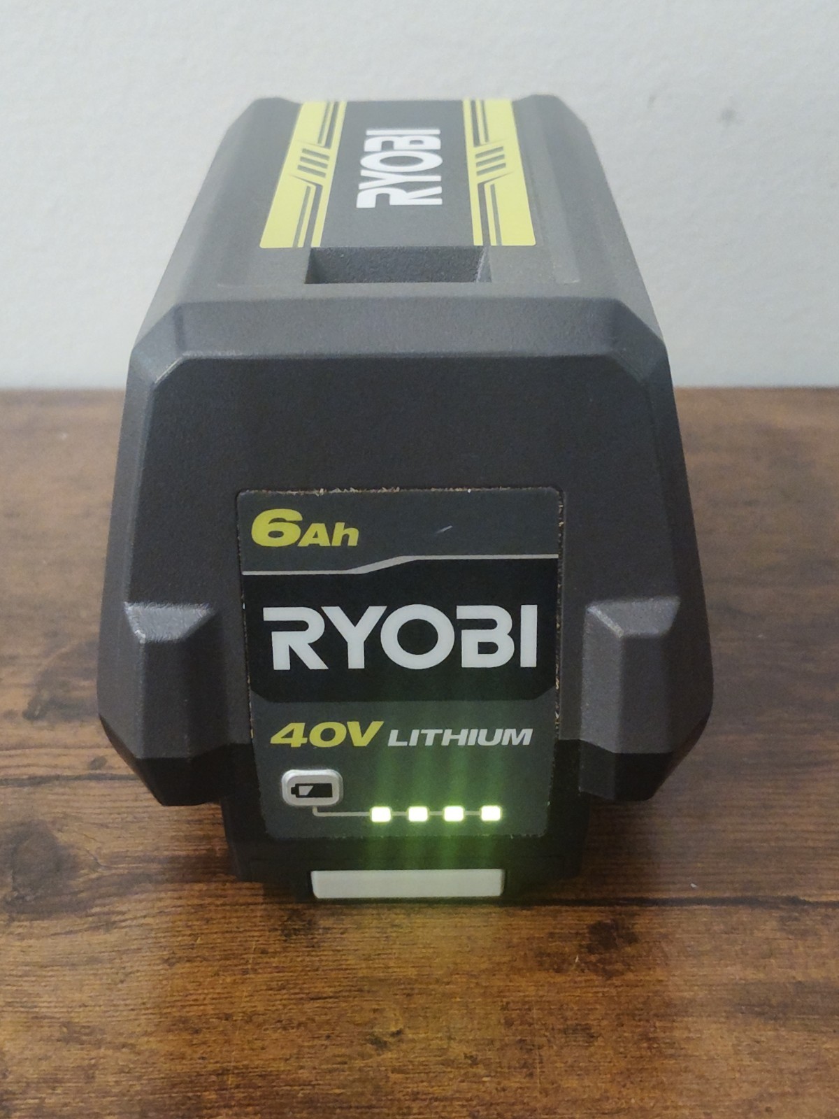 Genuine OEM Pre- Owned Ryobi 40 Volt 6ah Lithium – Ion Battery