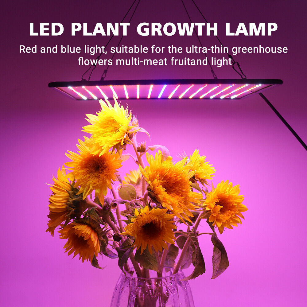 8500W LED Grow Light Panel Full Spectrum Lamp for Indoor Plant Veg Flower NEW US