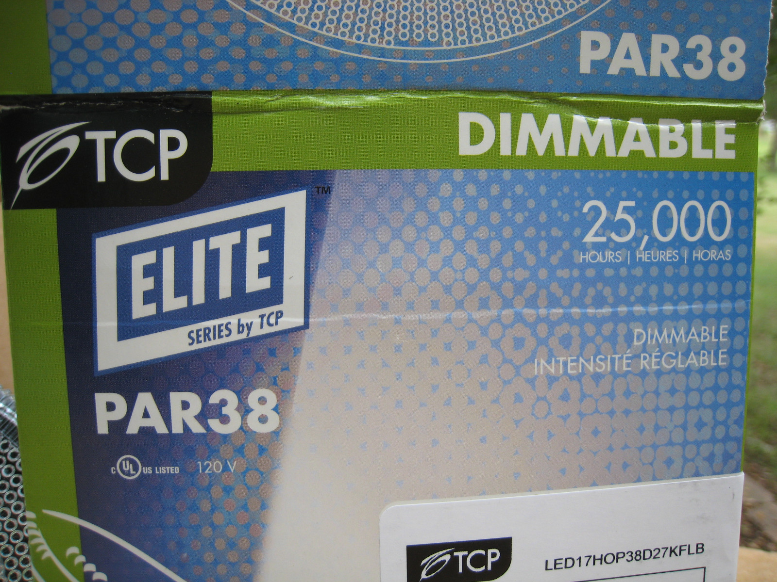 TCP Dimmable LED17HOP38D27KFLB 17watt 2700K Warm 1350 Lumens FREE SHIP