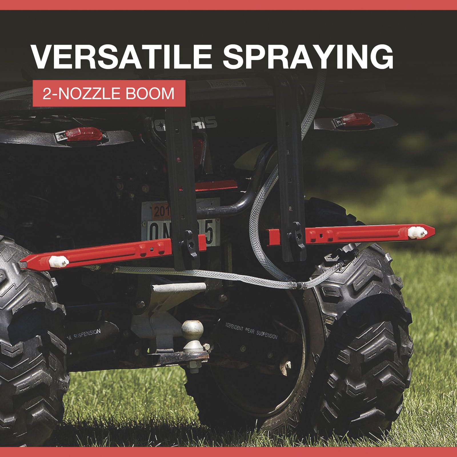 NorthStar ATV Broadcast and Spot Sprayer with 2-Nozzle Boom, 16-Gallon