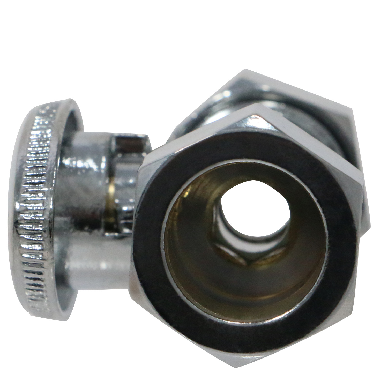 10) 5/8″ OD X 5/8″ OD COMPRESSION STRAIGHT BALL VALVE, 1/4 TURN, LEAD FREE BRASS