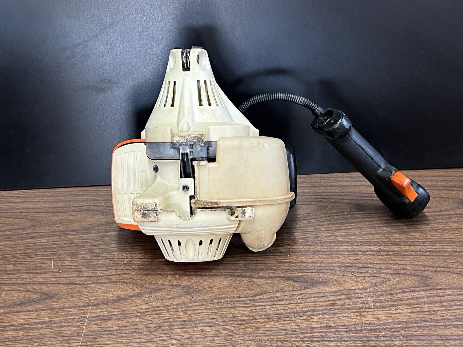 STIHL FS100RX Trimmer Engine Head For Parts / 31cc Project Read Note Valve/Cam🔧