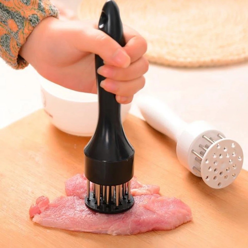 Professional Meat Tenderizer Stainless Steel Needle Cooking Hammer Kitchen Tool