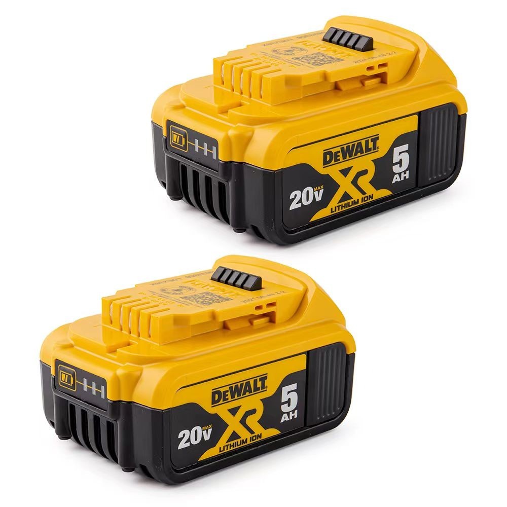2026 Date 2 Pack DEWALT DCB205-2 20V MAX Premium Lithium-Ion 5.0Ah Battery New
