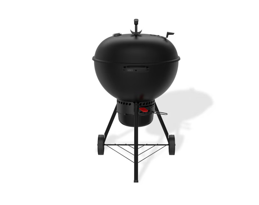 SALE! Weber 1502254 Stealth 21.5″ W Matte Black Kettle Charcoal Grill, AUTHENTIC