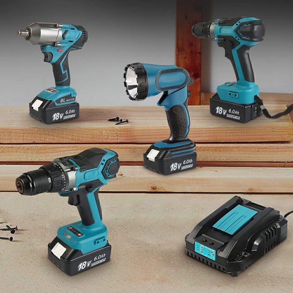 2PACK 18V For Makita 12.0Ah Lithium-Ion LXT BL1830 BL1850 BL1860 Battery tool