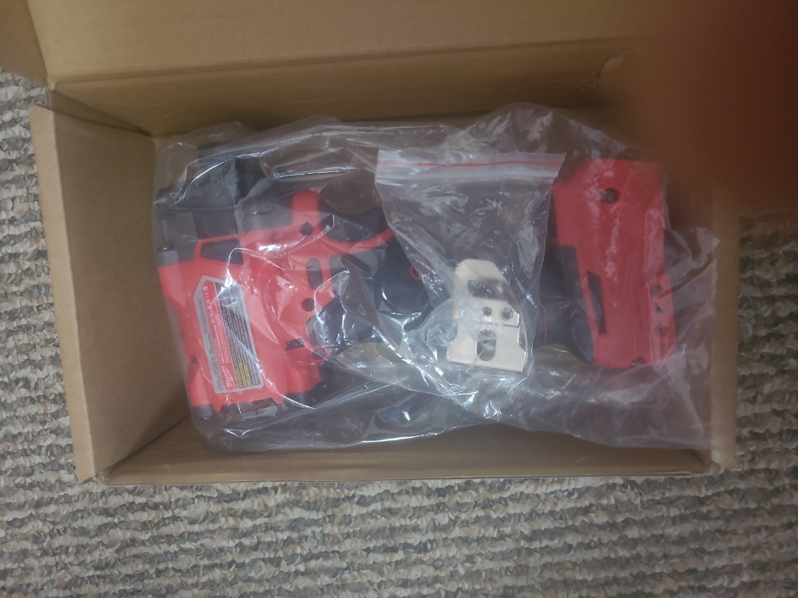 Brushless Cordless Impact Driver, 1/4 for Milwaukee Compatible with M18V Battery