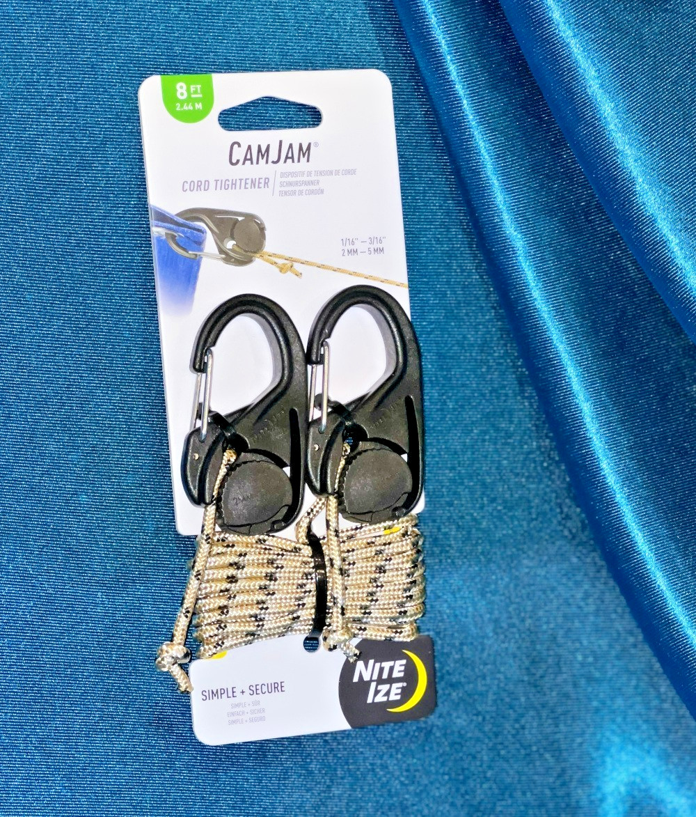 Nite Ize 2-Pack CamJam Cord Tightener with 8FT Rope – NCJ-25-2R3RF1