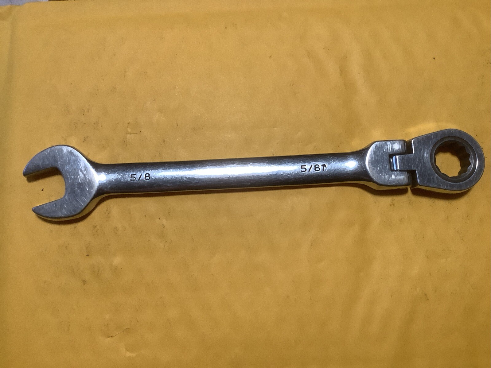 5/8″ Flex Head Ratcheting Combination Wrench – Unknown Brand?