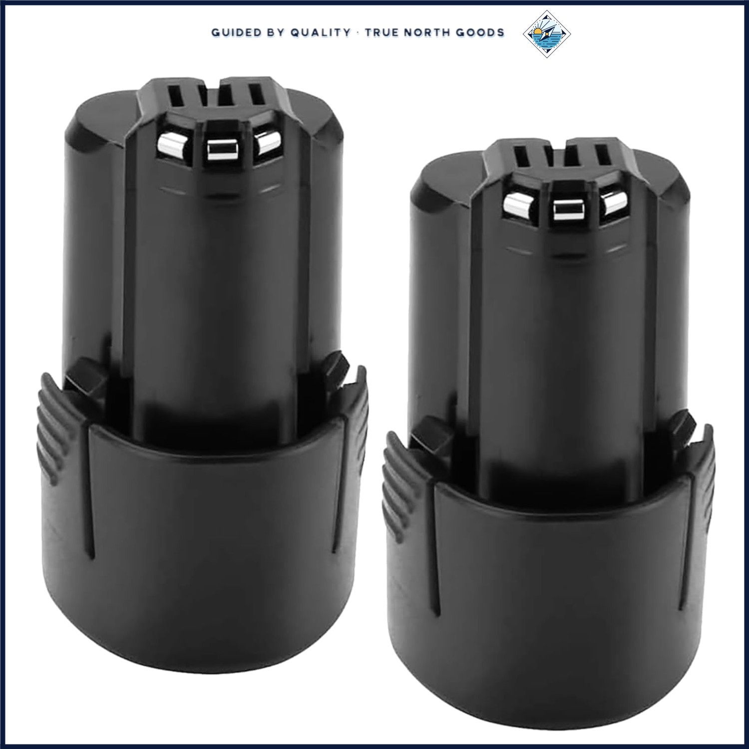 2-Pack 12V Rechargeable Batteries for Rotary Tools, 4.0Ah Capacity Included