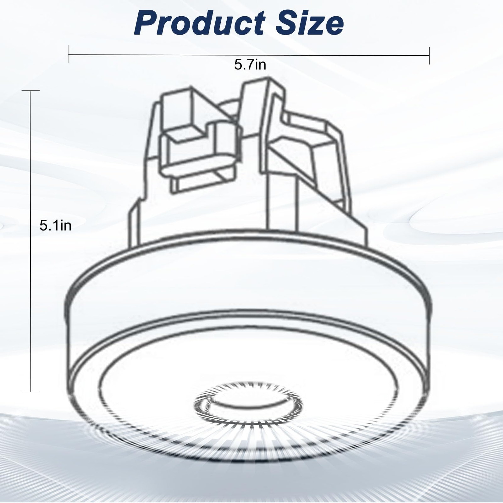 120V Vacuum Motor for ProTeam Backpack and Shop Vac Replacement Parts