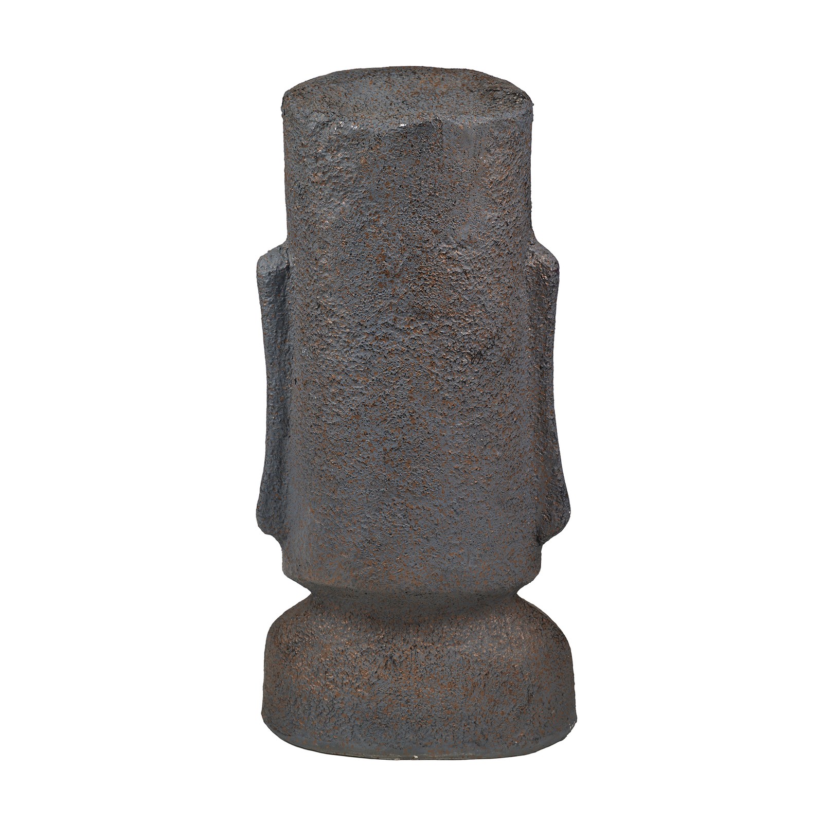 35IN H Easter Island Head Resin Garden Statue Garden Yard Decor