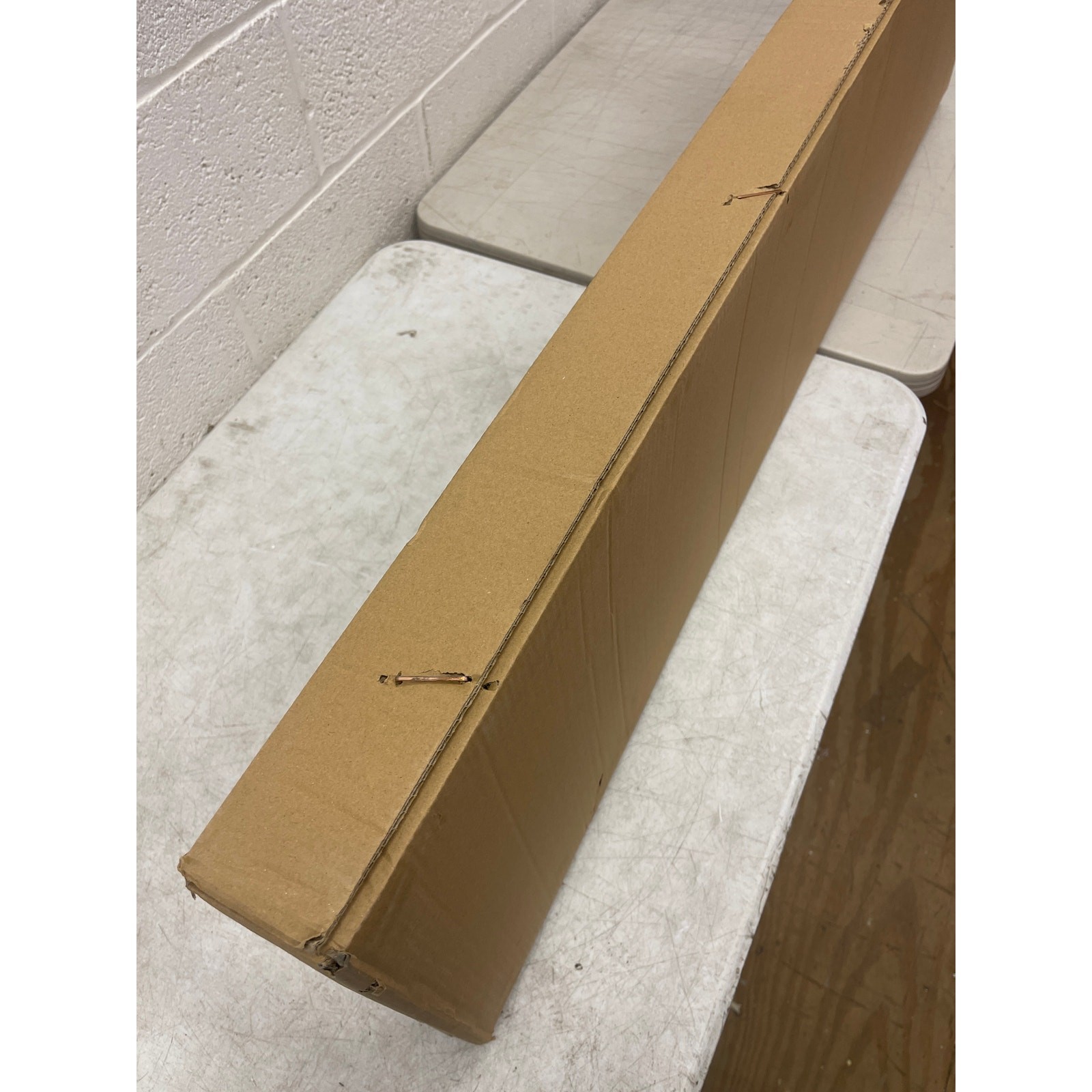 Ironing Board with Cover & Pad, Height Adjustable, Metal 43″L x 14″W x 36″H Gray