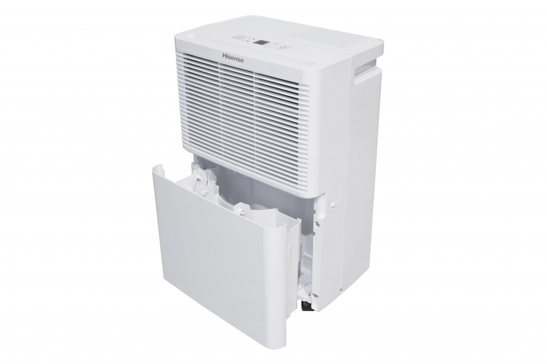 Hisense 25 Pint, 1,500 sq. ft. Coverage, Continuous Gravity Draining