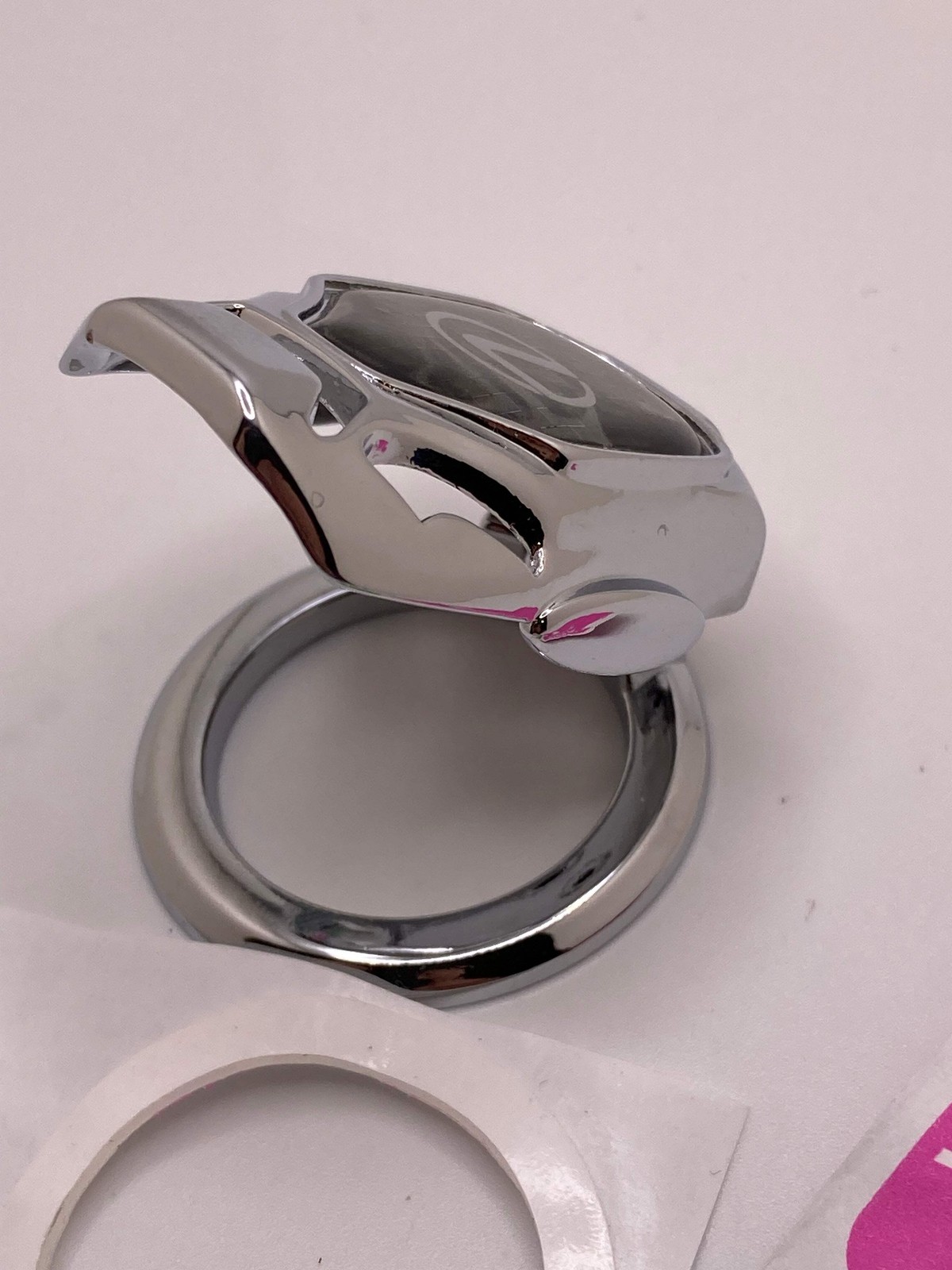 Mask Style push button start cover w/logo