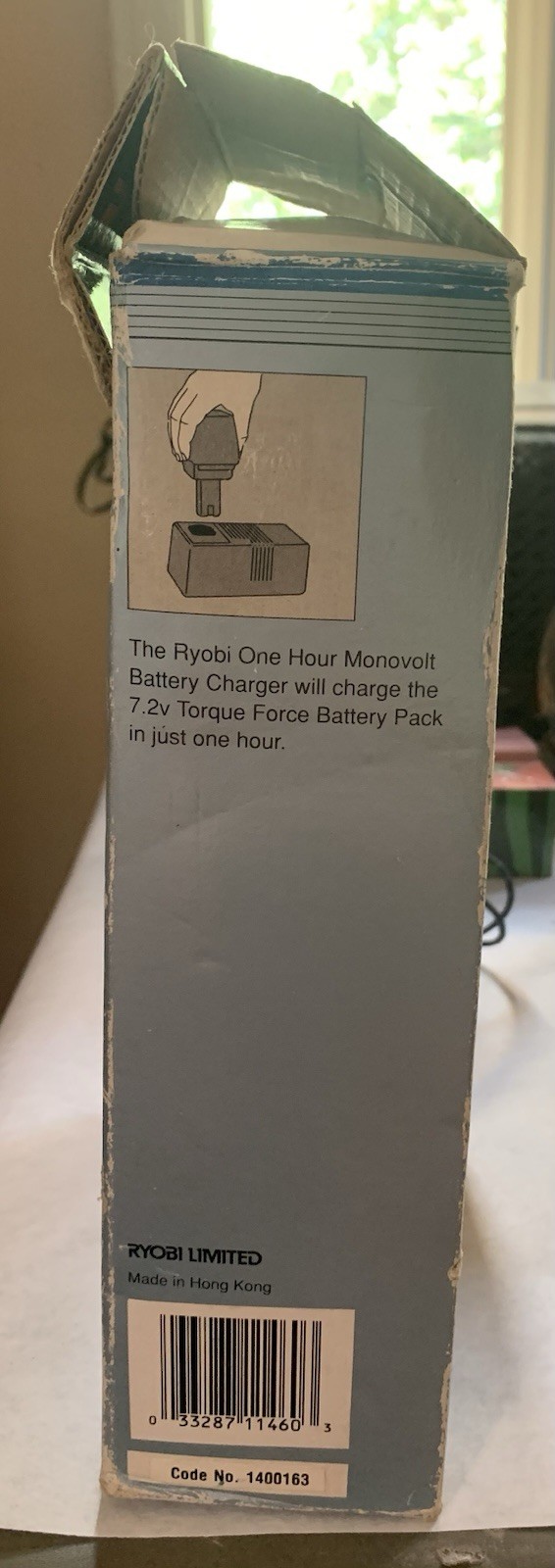 NOB Ryobi MonoVolt BC721B Battery Charger 7.2V 1 HR