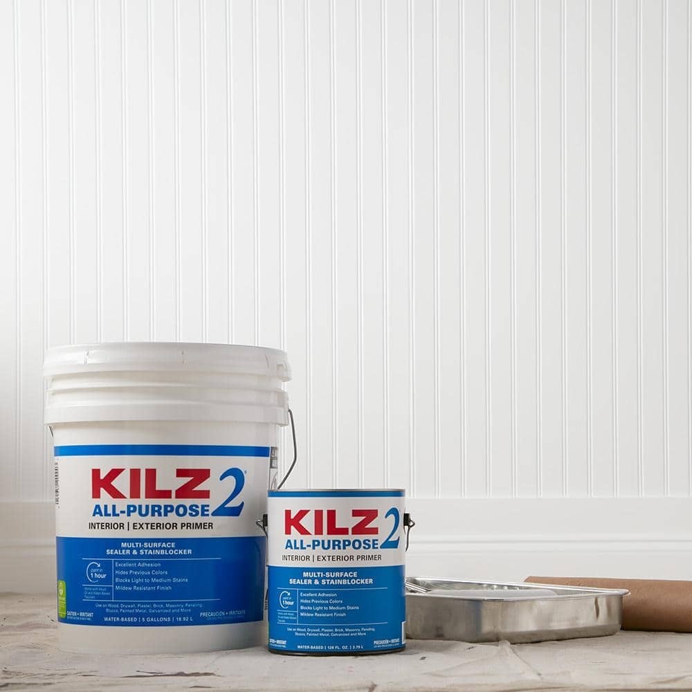 Gal. Primer & Sealer White Interior/Exterior Multi-Surface KILZ 2 ALL PURPOSE