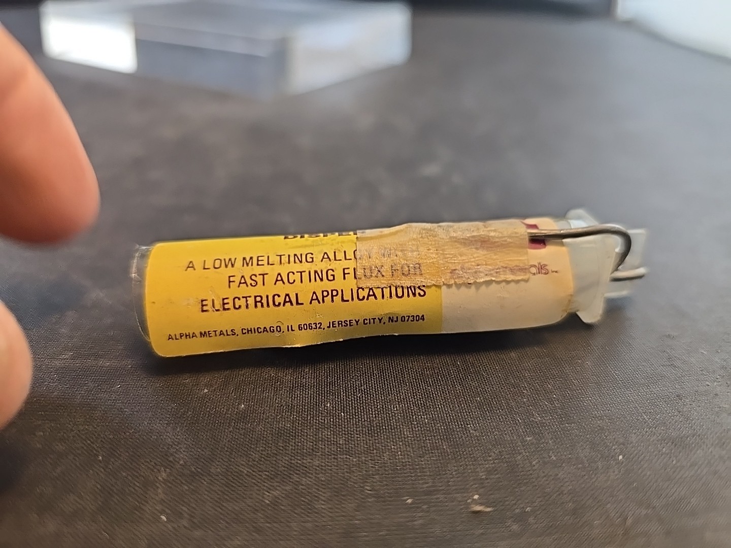 Alpha Metals 51406 22g .062 40/60 Rosin Core Solder