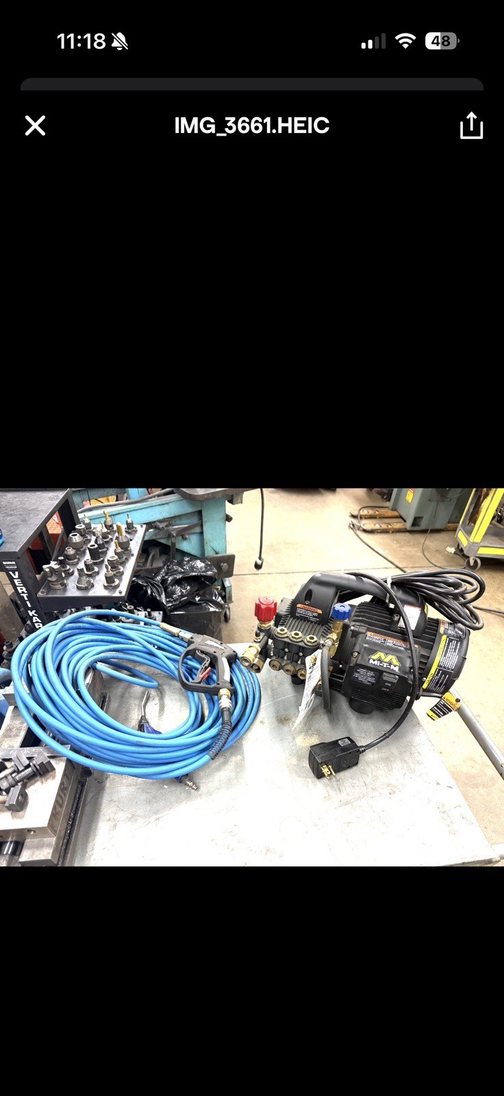 Please Read Description – MI-T-M CM-1400-1MEH-M Pressure Washer,1400 PSI, 1.5 HP