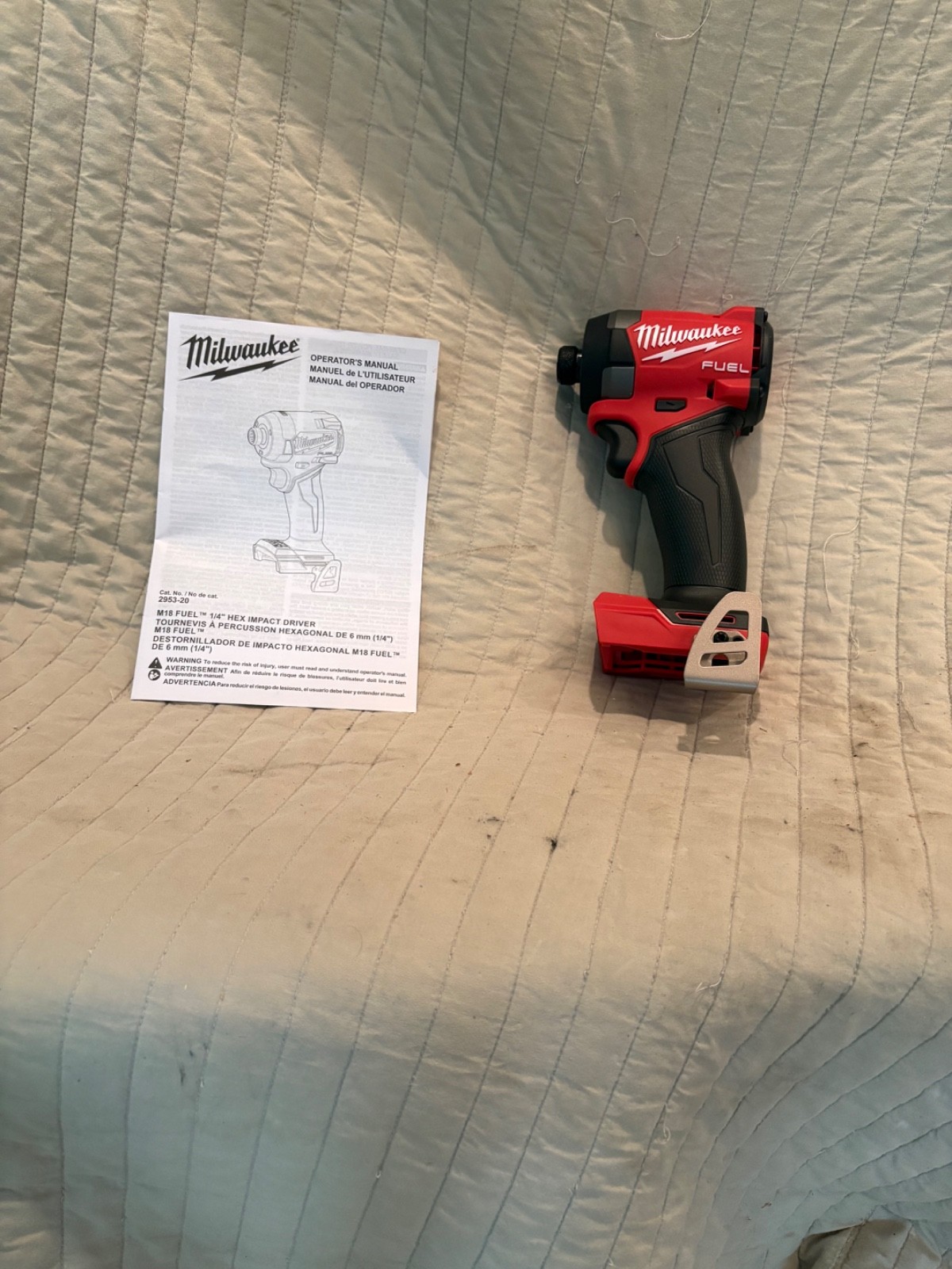 Milwaukee 2953-20 FUEL 18V Li-Ion Brushless Cordless 1/4″ Hex Impact Driver 4GEN