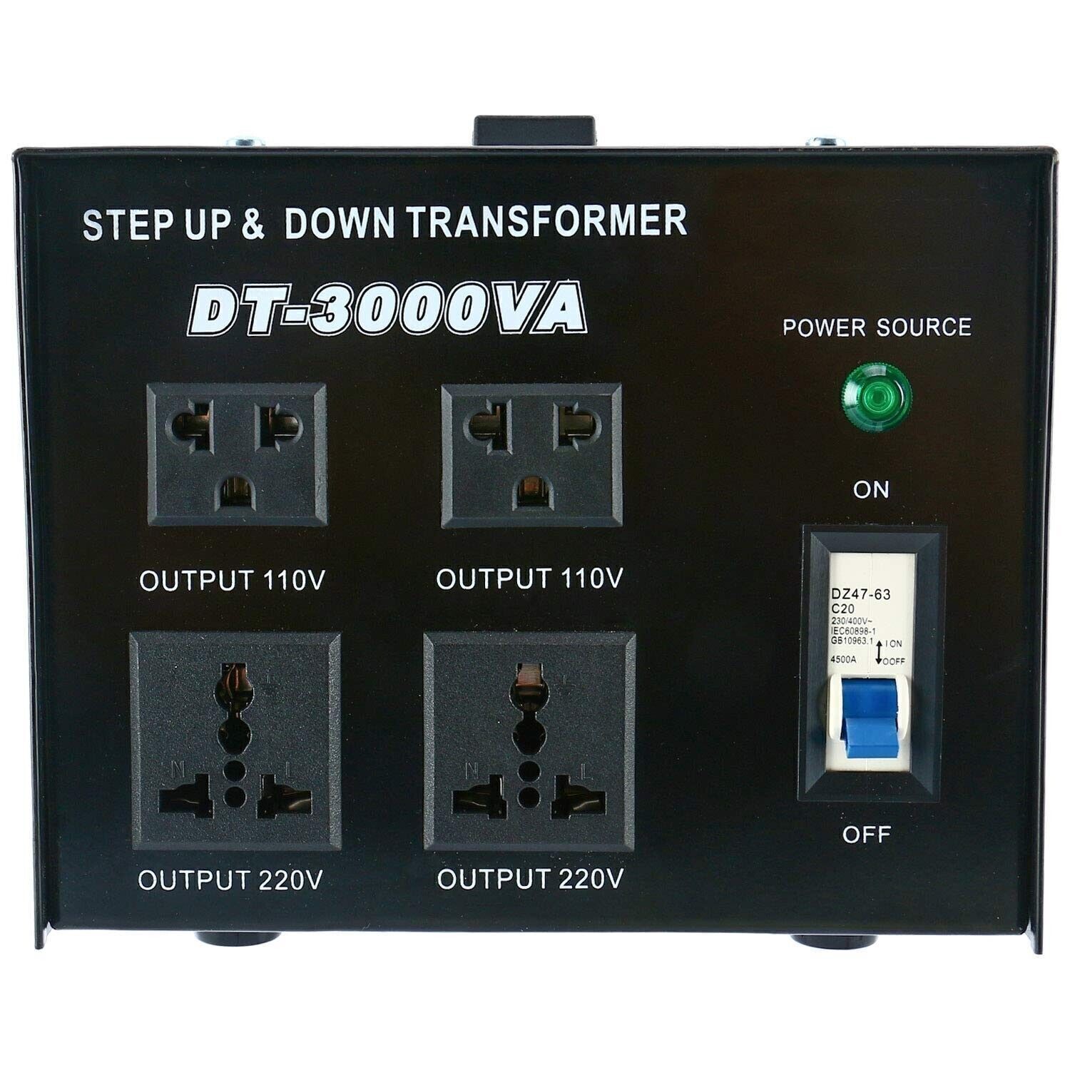 3000W Step Up Step Down Transformer Voltage Converter 220V-110V /110V-220V