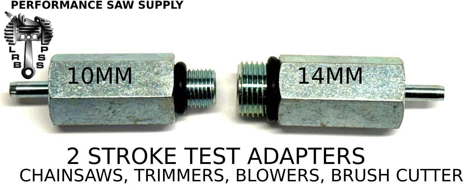 CHAIN SAW 2 STROKE VACUUM PRESSURE KIT WITH TEST ADAPTERS RUBBER BLOCK OFF