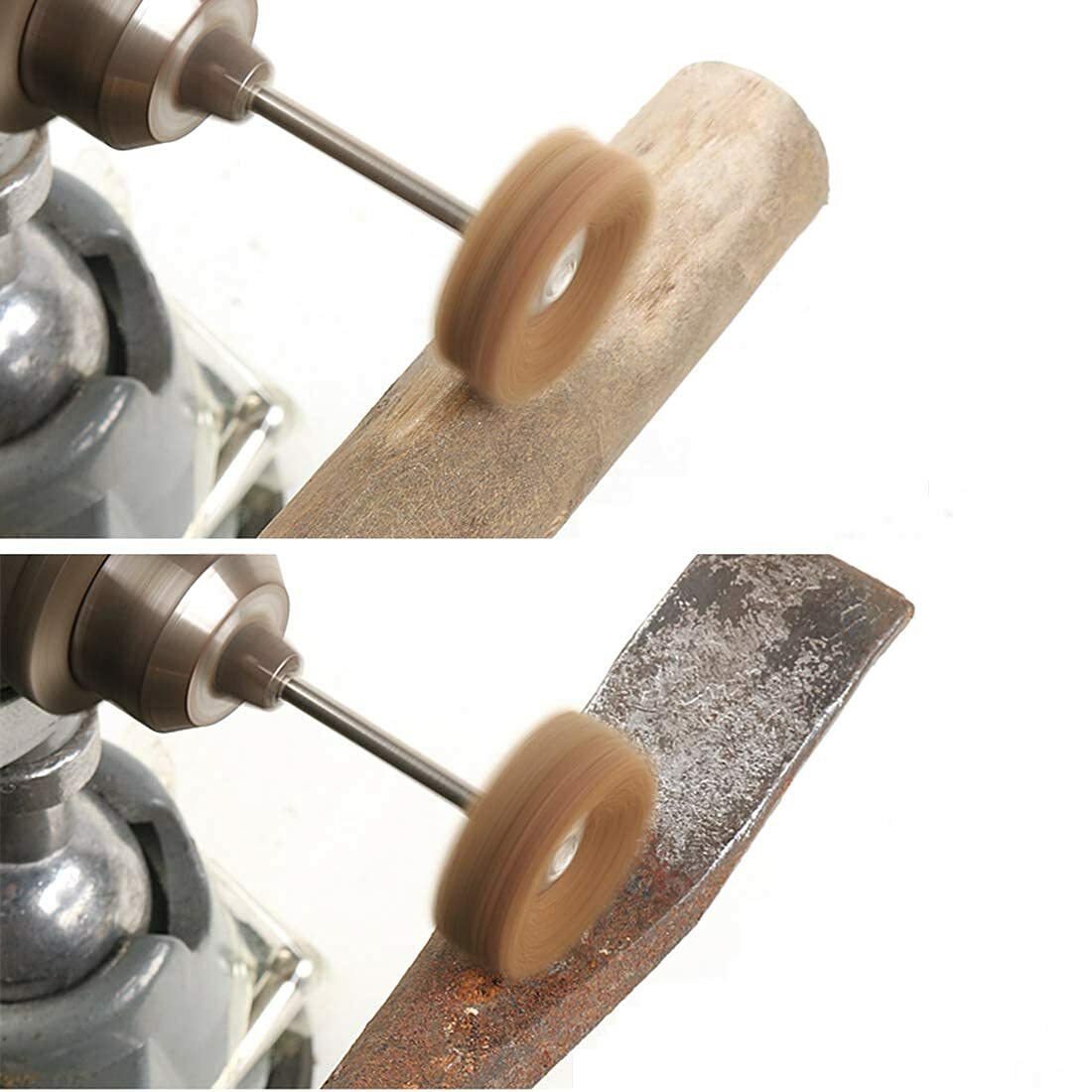 80PCS Abrasive Metal Polishing Buffing Wheel Burr Kit Set for Dremel Rotary Tool