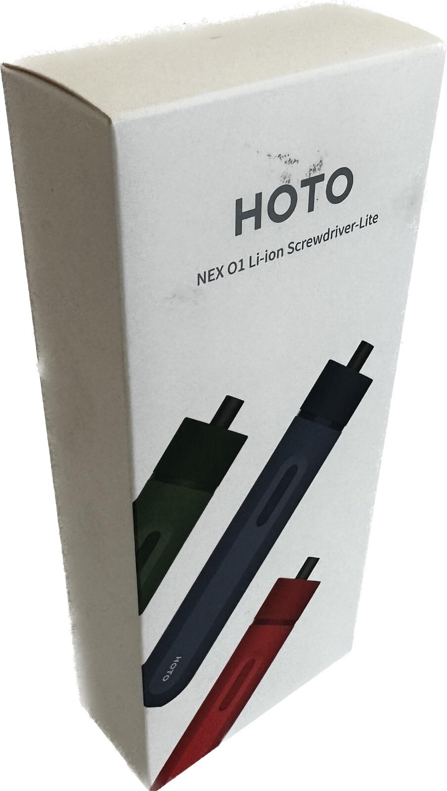 HOTO – 3.6V NEX O1 Li-ion Screwdriver-Lite QWLSD007 – Red (New in Box/Unused)