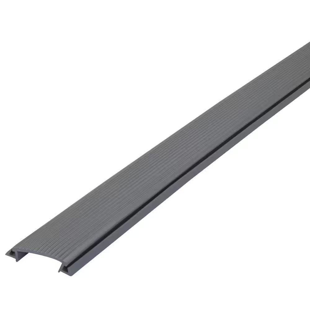 0.75 In. X 36 In. Exterior Gray Vinyl Heavy Duty Door Weatherstripping Threshold