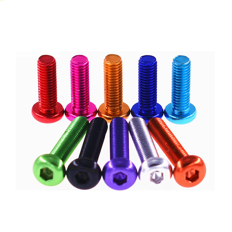 M4 Aluminum Alloy Hex Socket Pan Head Allen Bolts Screws 10mm 12mm