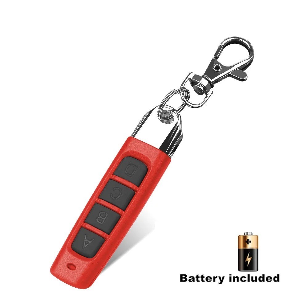 Universal 433MHz Garage Door Remote Control Cloner Gate Opener 4 Channel
