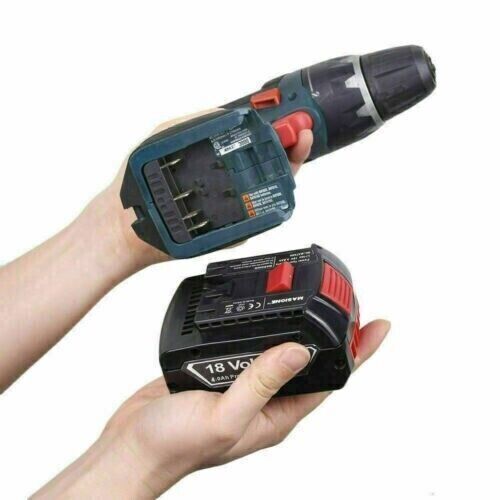 for Bosch BAT618 BAT609 18V 5000mAh Li-ion Battery BAT610G 620 GSR GSB 24618-01