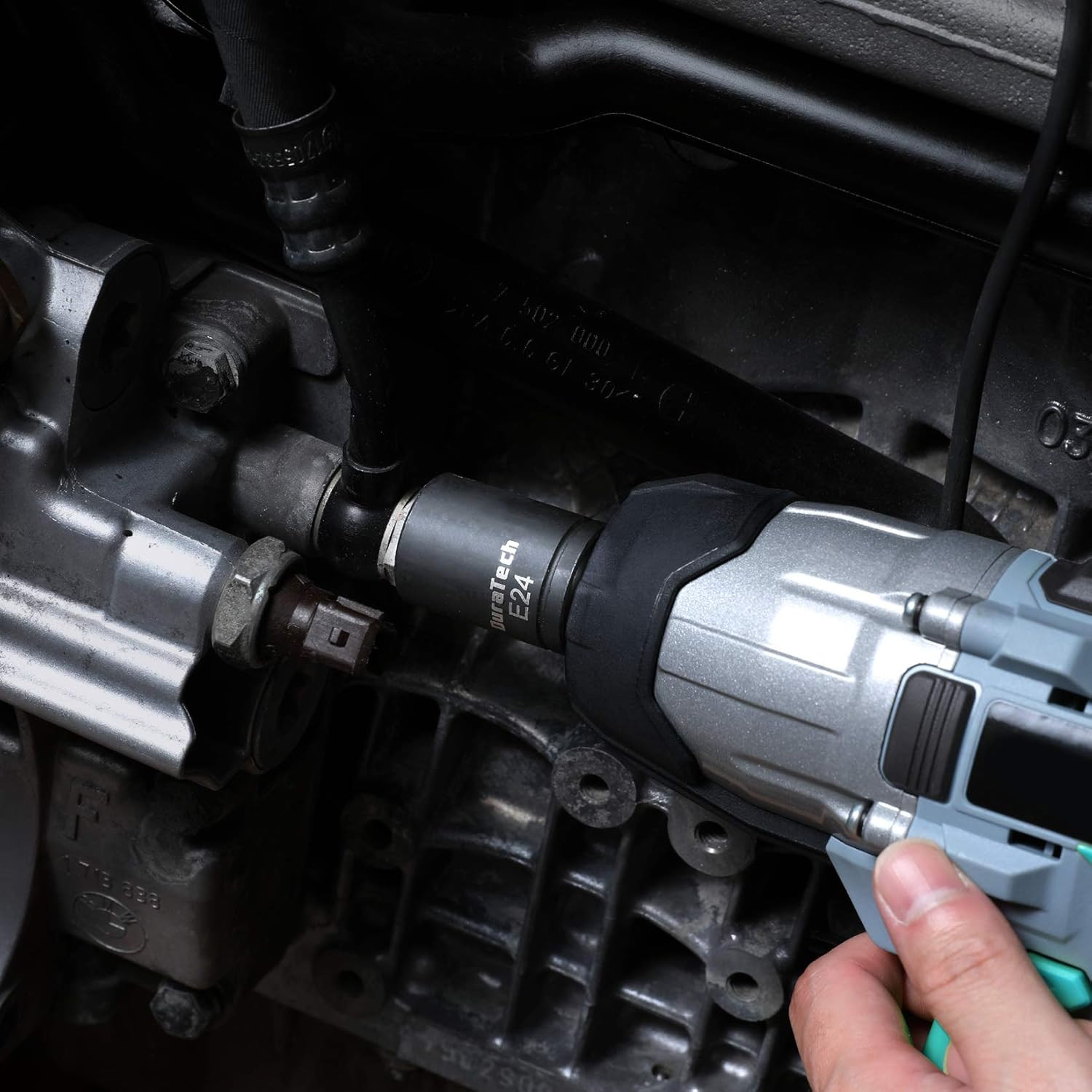 14-Piece External Star Impact Socket Set with Storage Case, E4 to E24,