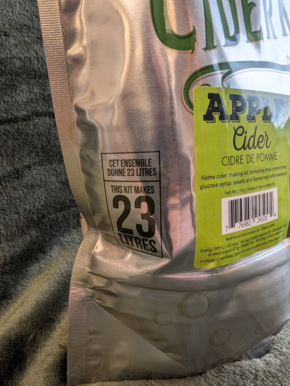 ABC Crafted Series Apple Cider Making Kit (2.6 kg | 5.73 Lb)