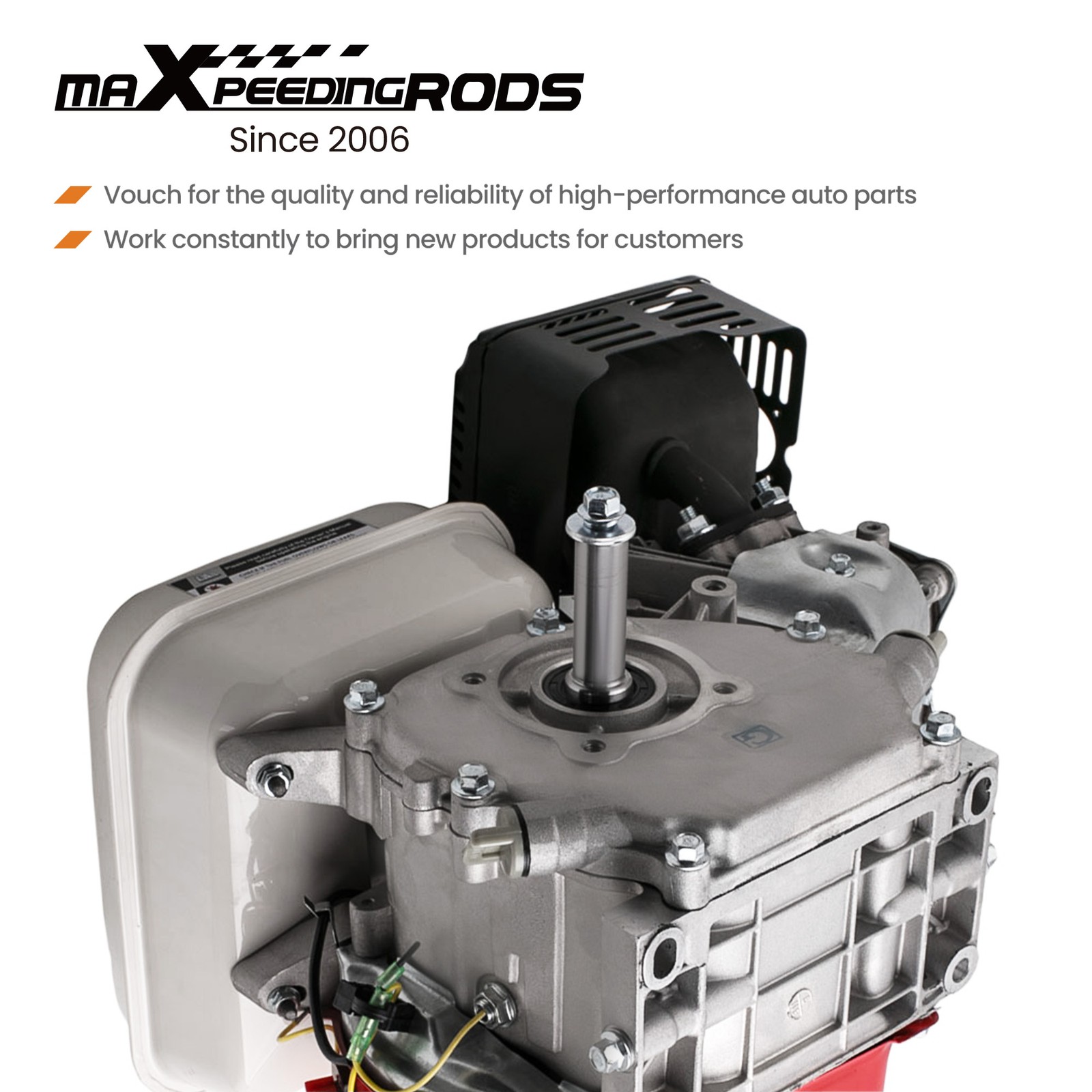 Gasoline Engine 5.5HP 4.1 KW 168cc Air Cooled 4 Stroke For Honda GX160 OHV