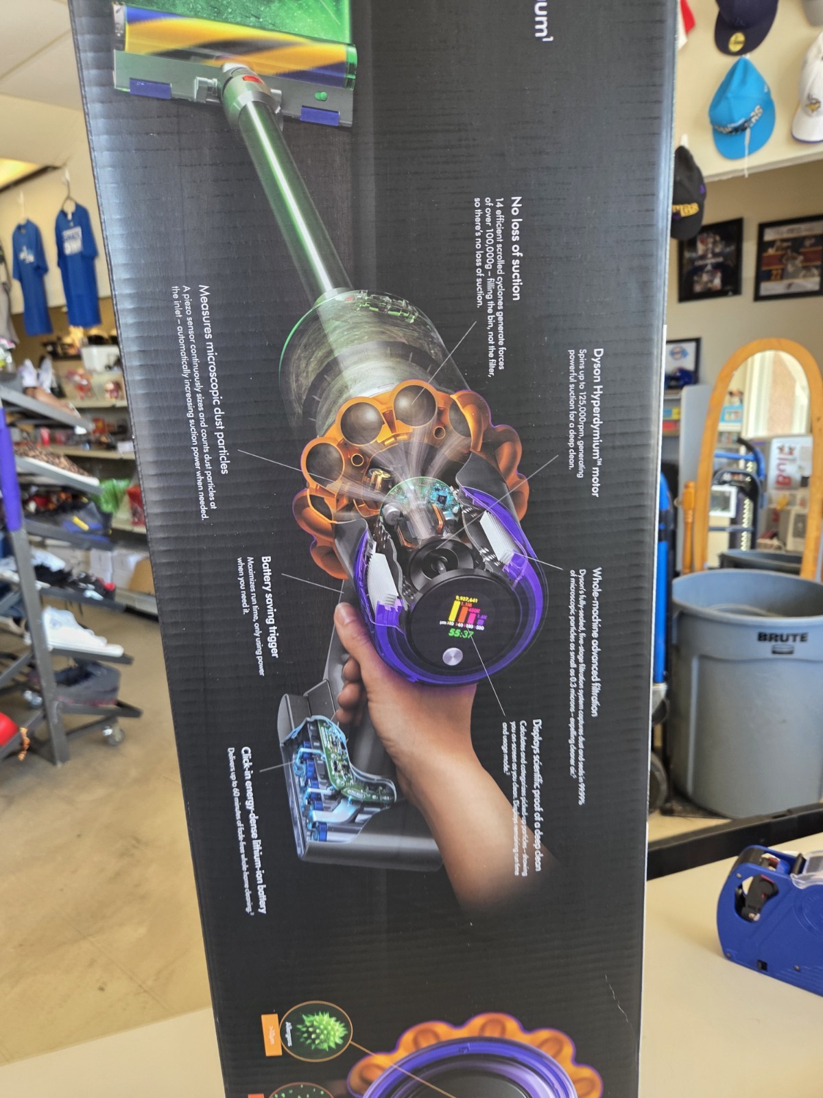Dyson V15 Detect Plus Cordless Stick Vacuum Cleaner – NEW SEALED!