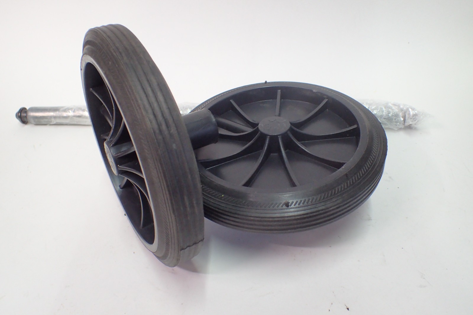 Healeved Garbage Can 7.25″ Wheels Replacement with Hollow Shaft Axle