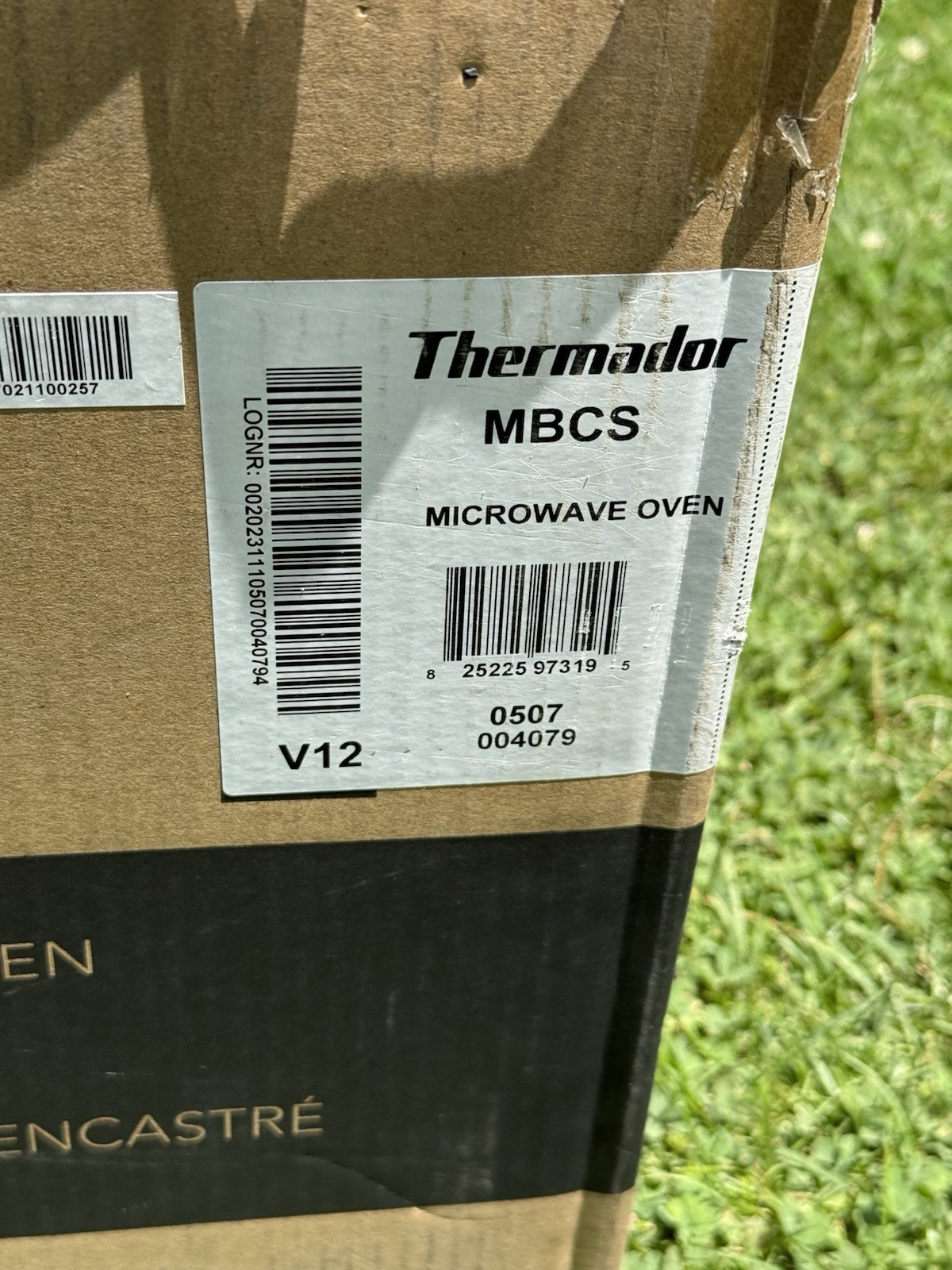 Thermador Masterpiece, Built-In Microwave, 24”, Door Hinge: Stainless MBCS