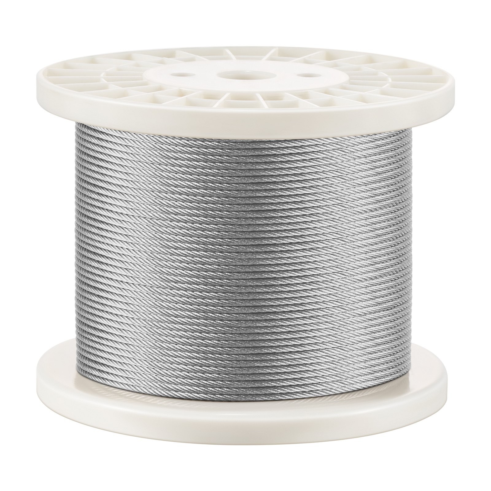 Wire Rope Kit, 1/8″ 1000 ft 316 Stainless Steel Cable with Cutter and Gloves, 16